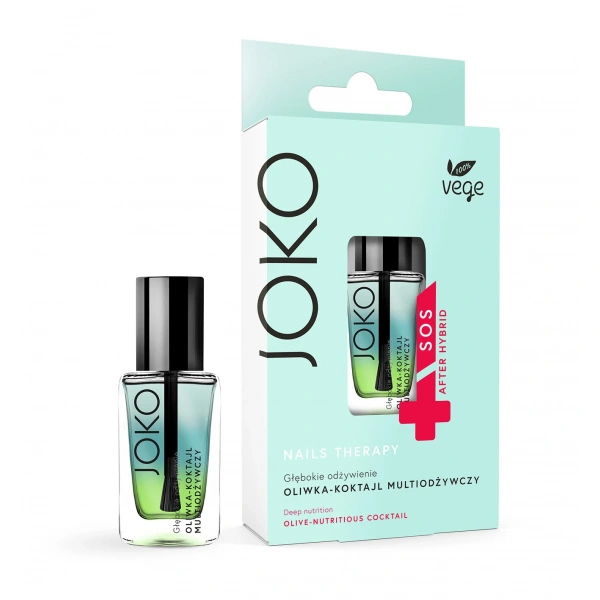Joko Nails Therapy Oliwka-Koktajl multiodżywczy do paznokci i skórek 11ml