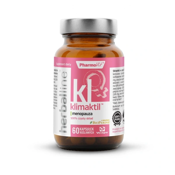 Kapsułki na menopauzę (klimaktil) bezglutenowe 60 szt. - pharmovit