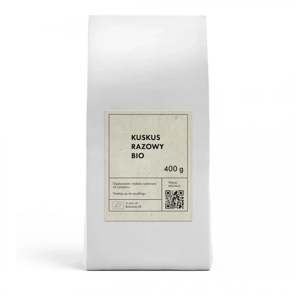 Kasza kuskus razowy bio 400 g - the planet