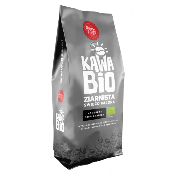 Kawa ziarnista arabica 100 % honduras bio 1 kg - quba caffe