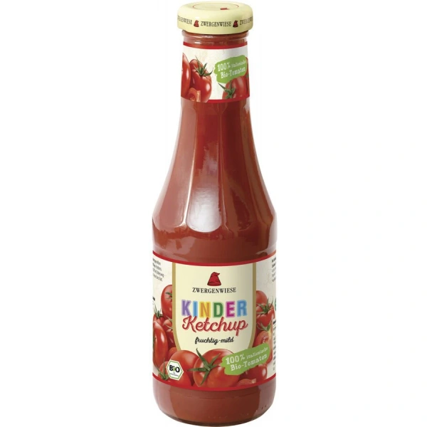 Ketchup dla dzieci bezglutenowy bio 500 ml - zwergenwiese