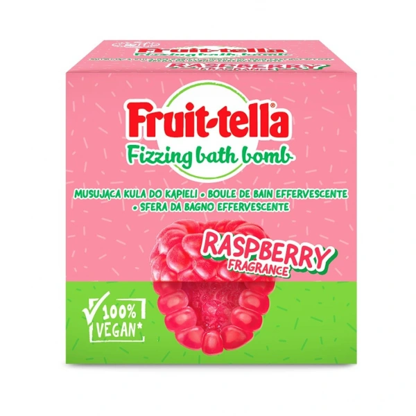 KIDS Fruittella Kula musująca - malina 165 g