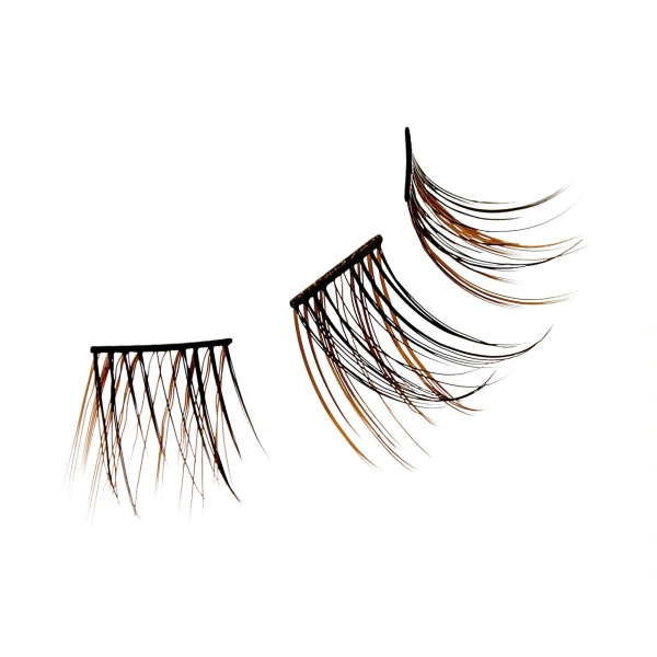 KISS Falscara Sztuczne rzęsy kępki Wisps Multipack, Bambi Wisps, 24 klastry