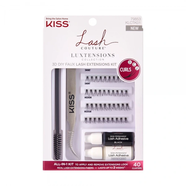 KISS Lash Couture Zestaw Luxtensions 1op.