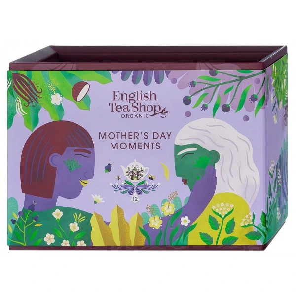Kolekcja herbat i herbatek na dzień mamy bio piramidki 3 smaki (12 x 2 g) 24 g - english tea shop (produkt sezonowy)