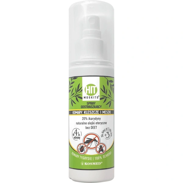 KOSMED Hit Moskito Spray odstraszający komary,kleszcze i meszki  80 ml