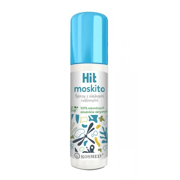 Kosmed Hit Spray odstraszający na komary,kleszcze i meszki  100ml