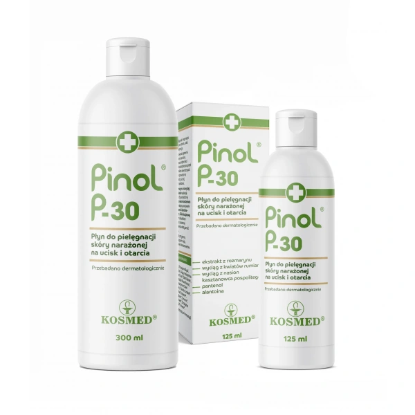 KOSMED Pinol P-30 Płyn do pielęgnacji skóry narażonej na ucisk i otarcia 300ml