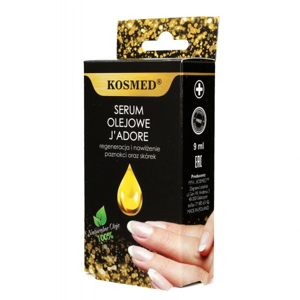Kosmed Serum olejowe J`Adore do paznokci i skórek 9ml