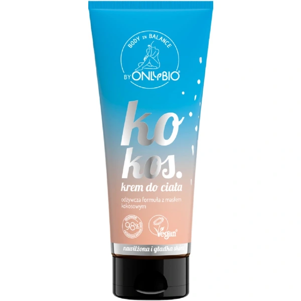 Krem do ciała kokos 200 ml - only bio (body in balance)