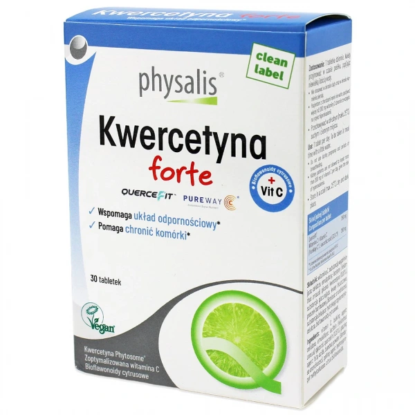 Kwercetyna forte 30 tabletek - physalis