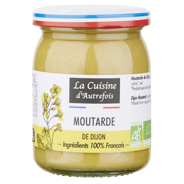 La cuisine d autrefois musztarda dijon bio 215 g