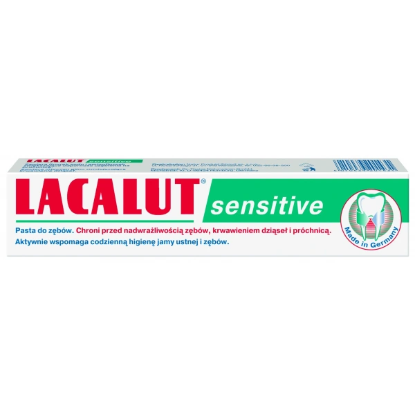 Lacalut Pasta do zębów Sensitive do wrażliwych zębów 75ml