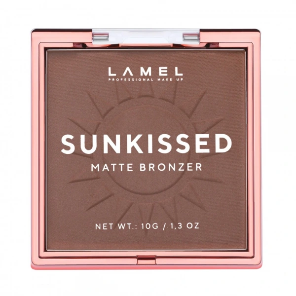 LAMEL Kompaktowy Puder brązujący Sunkissed Matte Bronze NR 401 10g