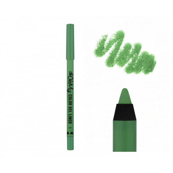 LAMEL OhMy Żelowa Kredka do oczu Color Gel Liner nr 403 - zielona  1.4g