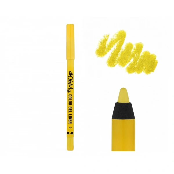 LAMEL OhMy Żelowa Kredka do oczu Color Gel Liner nr 404 - żółta  1.4g