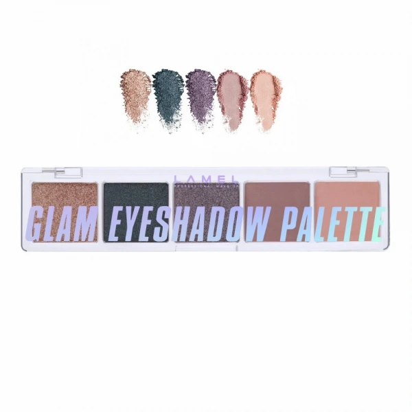 LAMEL Paletka cieni do powiek Glam nr 401  10g