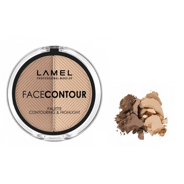 LAMEL Paletka do konturowania twarzy FaceContour nr 401  6g