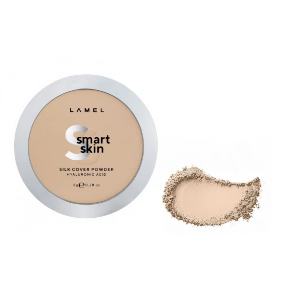 LAMEL Smart Skin Puder kompaktowy do twarzy Silk Cover nr 403 Ivory 8g