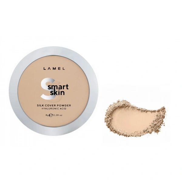 LAMEL Smart Skin Puder kompaktowy do twarzy Silk Cover nr 404 Sand 8g