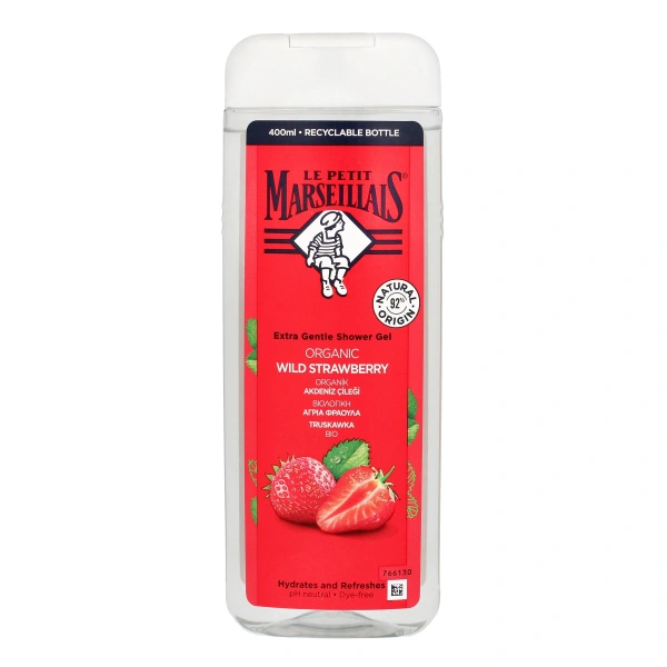 Le Petit Marseillais Żel pod prysznic Bio Dzika Truskawka 400ml