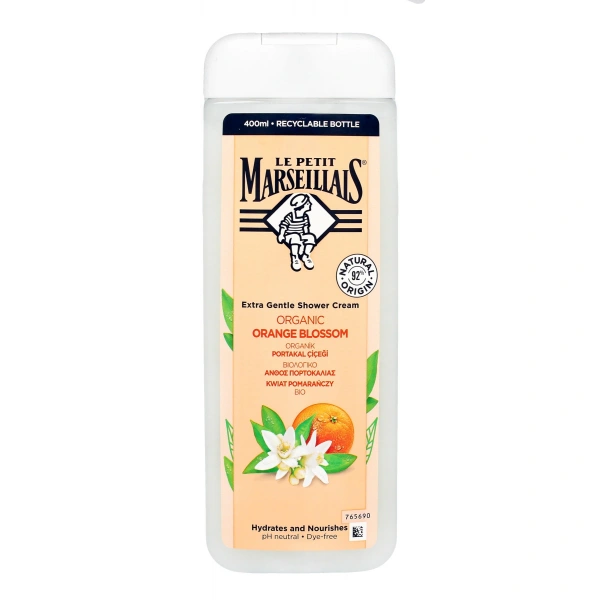 Le Petit Marseillais Żel pod prysznic Bio Kwiat Pomarańczy 400ml