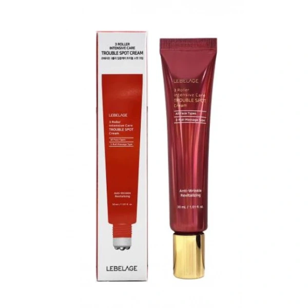 LEBELAGE 3 Roller Trouble Spot Krem do skóry problematycznej 30 ml