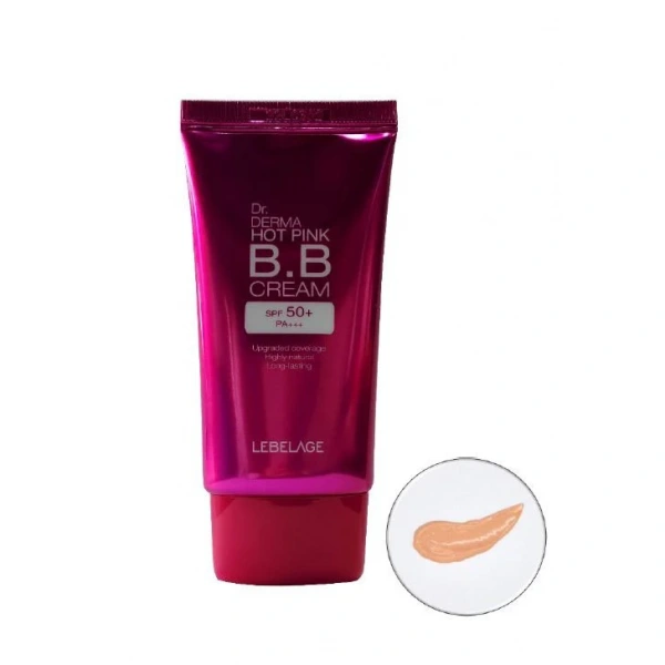 LEBELAGE Krem BB SPF 50+ Dr. Derma Hot Pink 30 ml