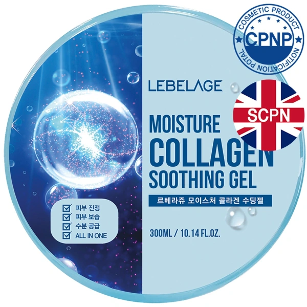 LEBELAGE Żel do twarzy i ciała Collagen Purity 100% 300 ml