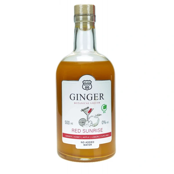 Likier imbirowy (red sunrise) bio 500 ml - segura