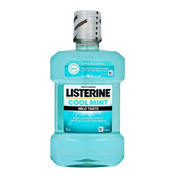 Listerine Cool Mint Płyn do płukania ust - Łagodny Smak 1L