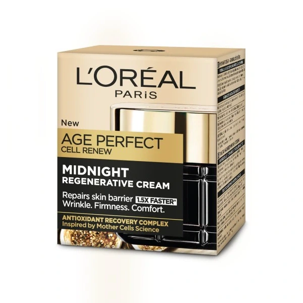 LOREAL Age Perfect Cell Renew Krem przeciwzmarszczkowy regenerujący na noc 50 ml