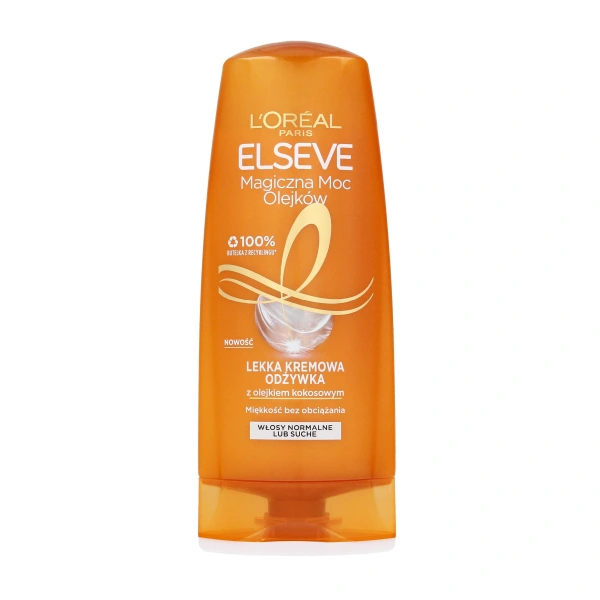 LOREAL ELSEVE Magiczna Moc Olejków Lekka kremowa odżywka do włosów z Olejkiem kokosowym  200 ml