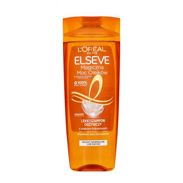 LOREAL ELSEVE Magiczna Moc Olejków Lekki szampon odżywczy z Olejkiem Kokosowy 400 ml