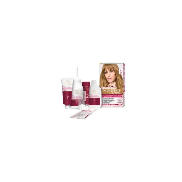 LOREAL Excellence Creme Farba do włosów 7.3 Blond Złocisty