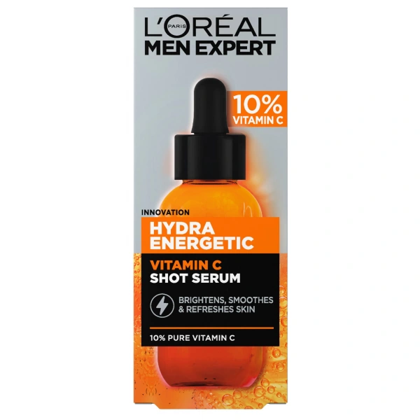 LOREAL Men Expert Hydra Energetic Serum Shot do twarzy z witaminą C 30 ml