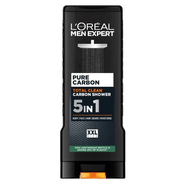LOREAL Men Expert Żel pod prysznic Pure Carbon 5w1 - 400 ml