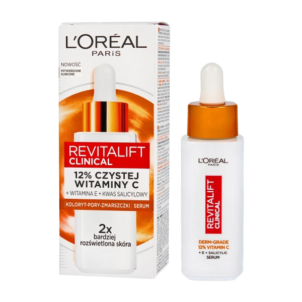 LOREAL Revitalift Clinical Witamina C* Serum rozświetlające 30 ml