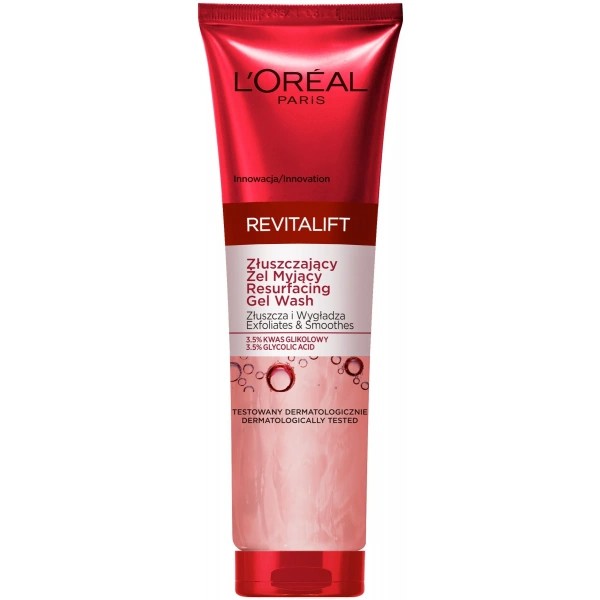 LOREAL Revitalift Złuszczający Żel myjący z Kwasem Glikolowym (3,5%) 150 ml