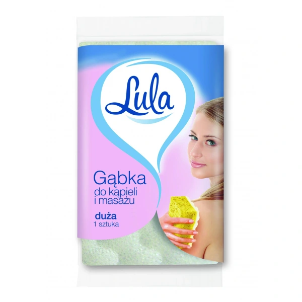 LULA Gąbka do kąpieli i masażu DUŻA