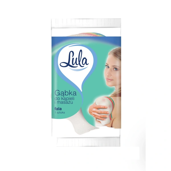 LULA Gąbka do kąpieli i masażu FALA