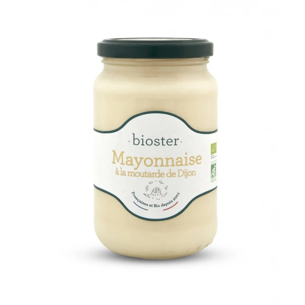 Majonez jajeczny z musztardą dijon bio 325 g - bioster