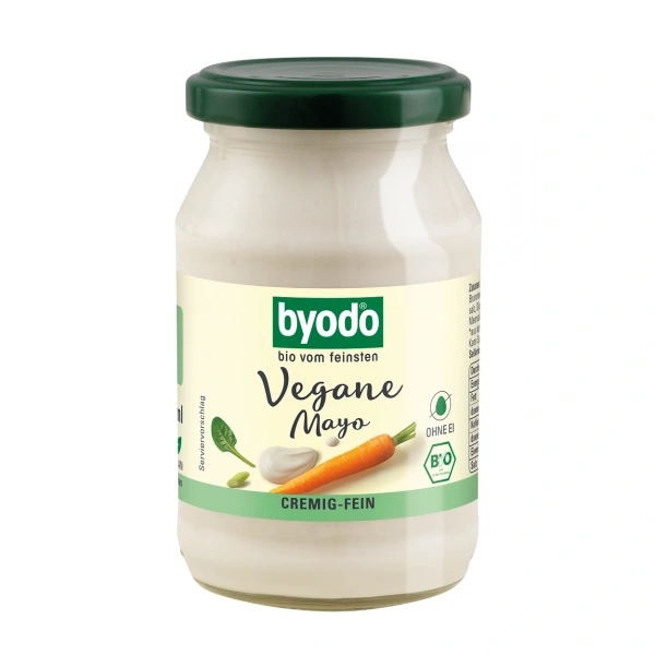 Majonez wegański bezglutenowy bio 250 ml - byodo