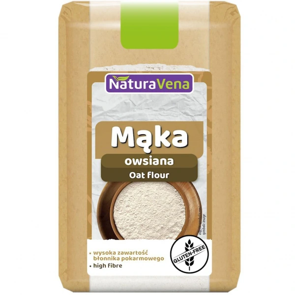Mąka owsiana bezglutenowa 400 g - naturavena