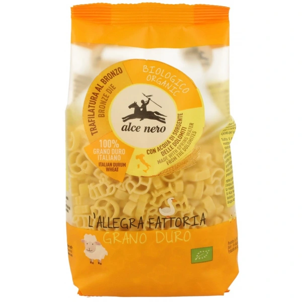 Makaron (semolinowy) dla dzieci farma bio 250 g - alce nero