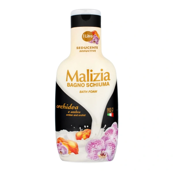 MALIZIA Płyn do kąpieli Amber & Orchid 1000 ml
