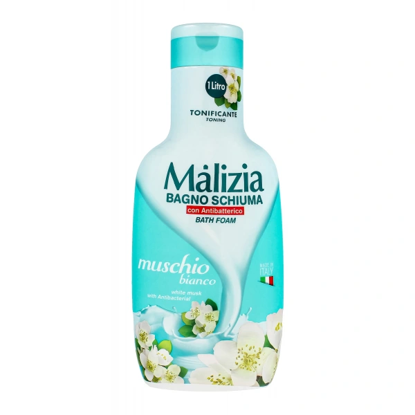 MALIZIA Płyn do kąpieli Białe Piżmo 1000 ml