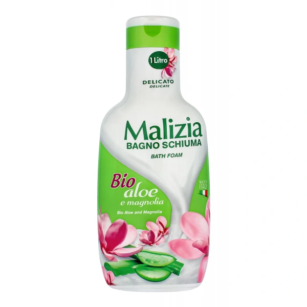 MALIZIA Płyn do kąpieli Bio Aloes i Magnolia 1000 ml