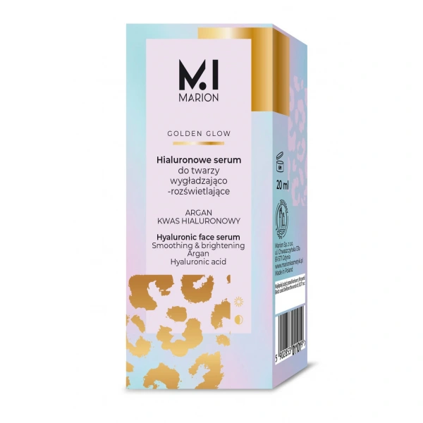 MARION Golden Skin Care Hialuronowe serum do twarzy 20 ml