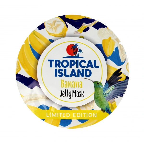 MARION Tropical Island Maseczka żelowa do twarzy Banana 10 g